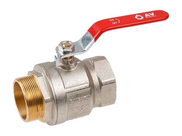Ball valve 2" m.-f. handle, AV Engineering