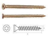 Concrete screw yellow zinc plated 7.5х112 (1200 pcs/carton) STARFIX