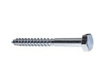 Hex lag screw  10х120 DIN 571 zp  (350 pcs/carton) STARFIX