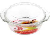 Glass saucepan, 1.0 l, with lid, 206x179x85 mm, PERFECTO LINEA