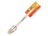 Round brush 8# -35mm, natural white bristle, wooden handle Startul Master