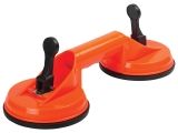 Plastic suction cup, double STARTUL STANDART