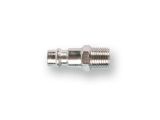 Air hose fitting QR male to 1/4&quot; BSP male (steel) ECO