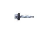 Self-drilling screw, hex washer head with Black EPDM steel washer  6.3х32 zp, for METAL (3000 pcs/ca