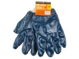 Working gloves, cotton liner, nitril coated, size 10 STARTUL