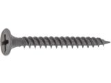 Drywall screw fine thread for metal PH grey phosphated 3.5х25 (100 pcs/polybag) STARFIX