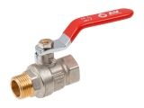 Ball valve 1/2&quot; m.-f. handle PN40, AV Engineering