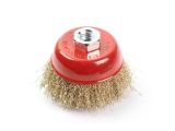 Crimped wire grinder cup brush 75mm GEPARD