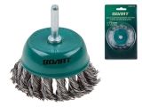 Drill wire-twisting cup brush 50mm/shank VOLAT