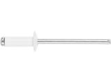 Blind rivet 4.0х10 alum/steel zinc plated RAL 9003 (50 pcs/polybag) STARFIX