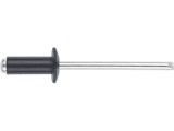 Blind rivet 4.0х10 alum/steel zinc plated RAL 7024 (50 pcs/polybag) STARFIX