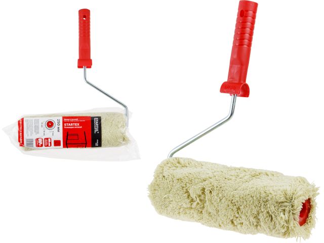 Image 1 Paint roller with handle "STARTEX" 70-250mm, handle 8mm Startul Profi