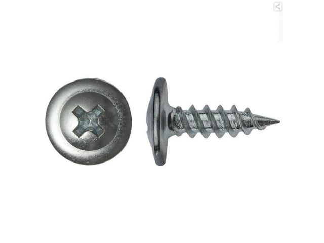 Modified truss head screw zinc plated sharp point 4.2х19 (50 pcs/polybag) STARFIX