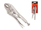 Locking pliers curved jaws 180mm PRO STARTUL