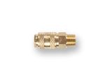 Air hose fitting QR female to 3/8&quot; BSP male (brass) ECO