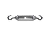 Turnbuckle hook-hook DIN 1480 zp, casting 6 mm