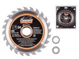 TCT saw blade for wood 190х30/20/16mm 24 teeth GEPARD