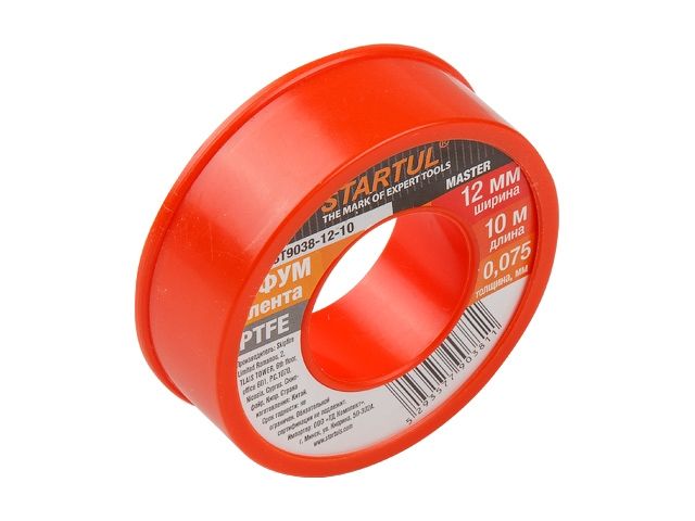 PTFE tape 0.075mmx12mmx10m Startul Master