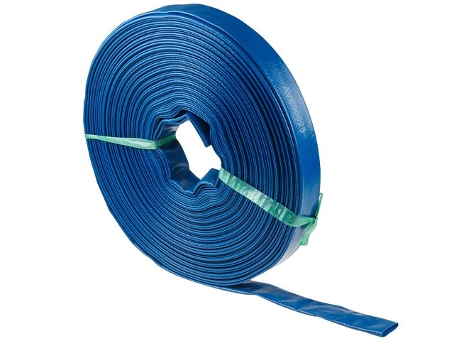 Drain flat hose, 3" x 50m, 4 Bar AV engineering