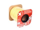 EPDM sealing strip white E 10х4мм 150м (2x75 meter/pack) STARFIX