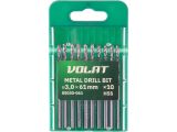 Metal drill bit HSS 3.0х33х61mm (10PCS/SET) ВОЛАТ