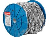 Steel chain DIN 763 M6 DIN 763 (20 m/reel) zinc plated STARFIX