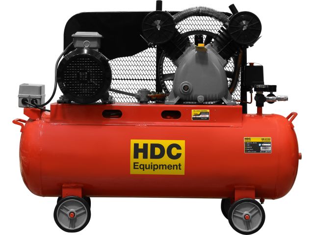 Image 3 Air compressor HDC HD-A103 belt drive