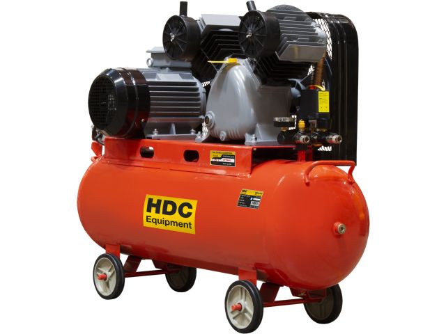 Image 1 Air compressor HDC HD-A103 belt drive