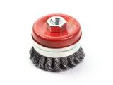 Twist knot grinder cup brush 65mm GEPARD