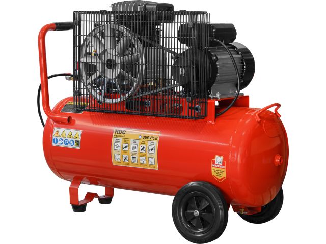 Image 3 Air compressor HDC HD-A071 belt drive