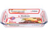Rectangular glass roaster, 2.2 l, 345x206x52 mm, PERFECTO LINEA