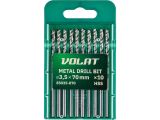Metal drill bit HSS 3.5х39х70mm (10PCS/SET) ВОЛАТ