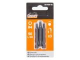 Screwdriver bit HEX 4mm 50mm (3PCS/SET) GEPARD