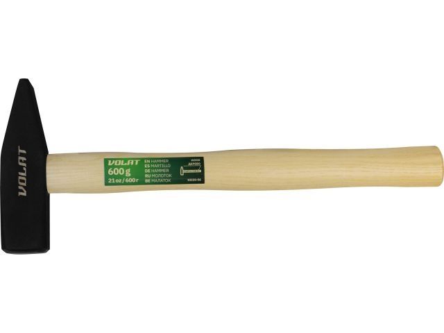 Bench hammer with wooden handle 0.6kg VOLAT