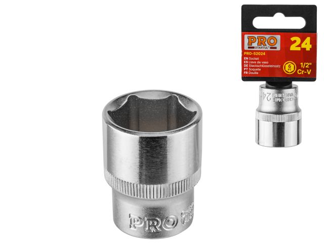 Socket 1/2&quot; 6pt. 22mm PRO STARTUL