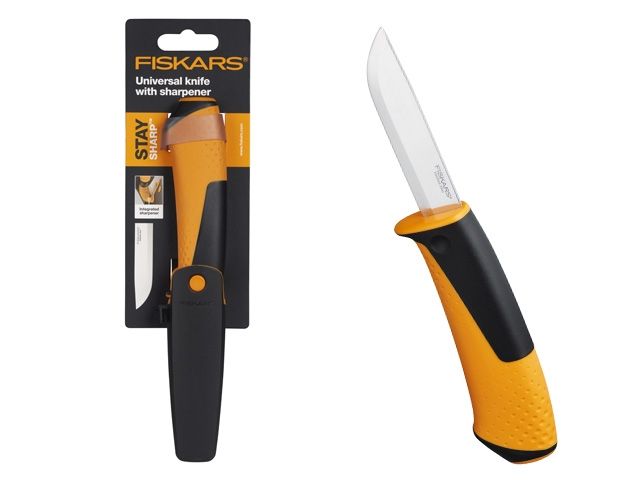 Fiskars Universal knife with sharpener