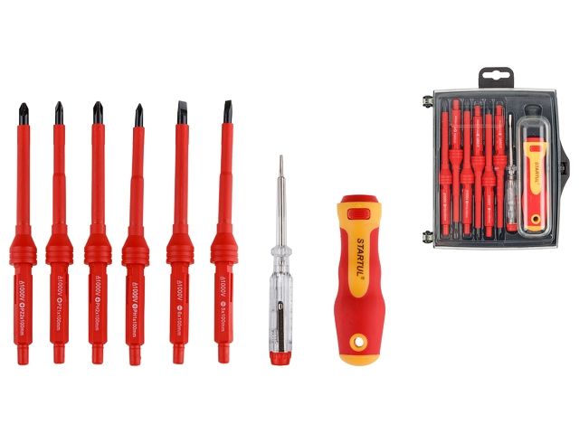 VDE insulated screwdriver 8pcs/set Startul Master