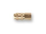 Air hose fitting QR female to 1/4&quot; BSP male (brass) ECO