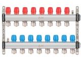 Manifold (SUS 304) AVE135, 8 ways, AV Engineering