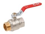 Ball valve 1&quot; m.-f. handle PN40, AV Engineering