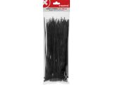 Watch image 3 Self-locking nylon cable ties 3,6х250(black) 100pcs/bag STARFIX