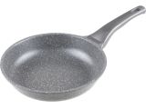Frying pan 24x5.5 cm, aluminium, non-stick coating, for induction stoves, Grey series, PERFECTO LINEA