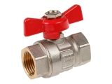 Ball valve 1/2&quot; f.-f. flag handle PN40, AV Engineering