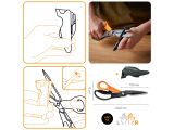 Watch image 9 Cuts+More Multi-tool Scissors 23cm