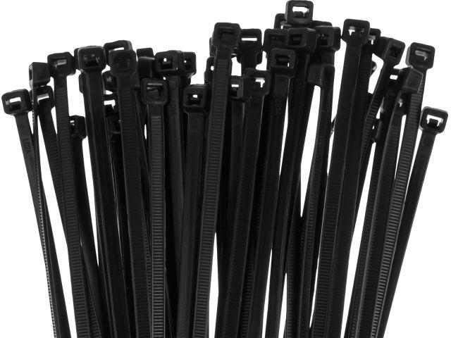 Image 2 Self-locking nylon cable ties 3,6х150(black) 100pcs/bag STARFIX