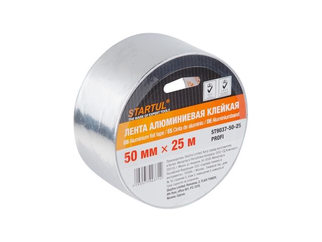 Aluminium foil tape 50micx50mmx10m Startul Profi