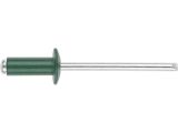 Blind rivet 4.0х10 alum/steel zinc plated RAL 6002 (50 pcs/polybag) STARFIX
