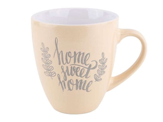 Ceramic mug, 400 ml, Favorite house, dairy, PERFECTO LINEA