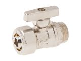 Ball valve 16(2.0) x (М20х1.5) for manifold AVE134 , AV Engineering