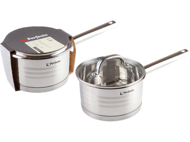 Saucepan stainLess steel, 1.8 L, d 16 x 9, Milagros series, PERFECTO LINEA